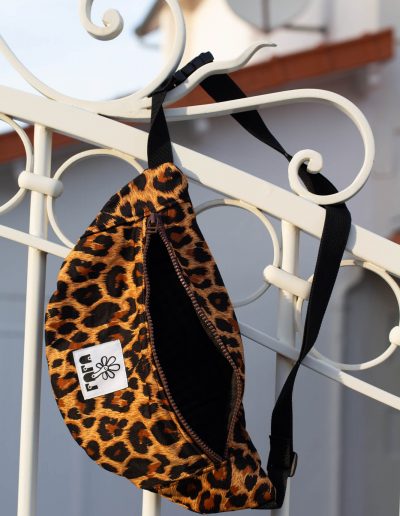 Sac banane basique léopard