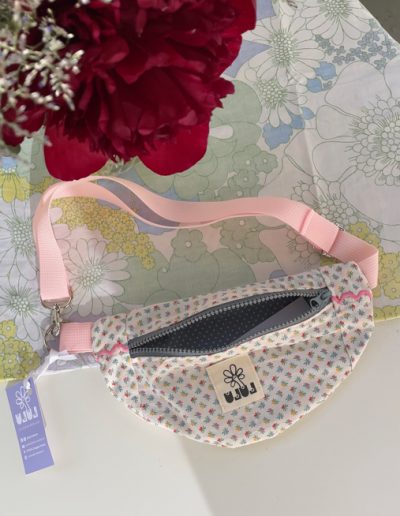 Baby sac banane fleuri