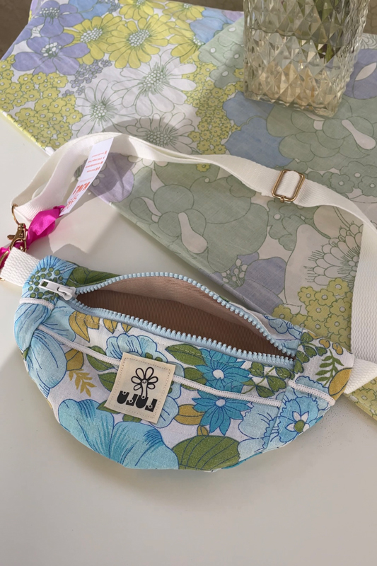 Baby sac banane fleuri