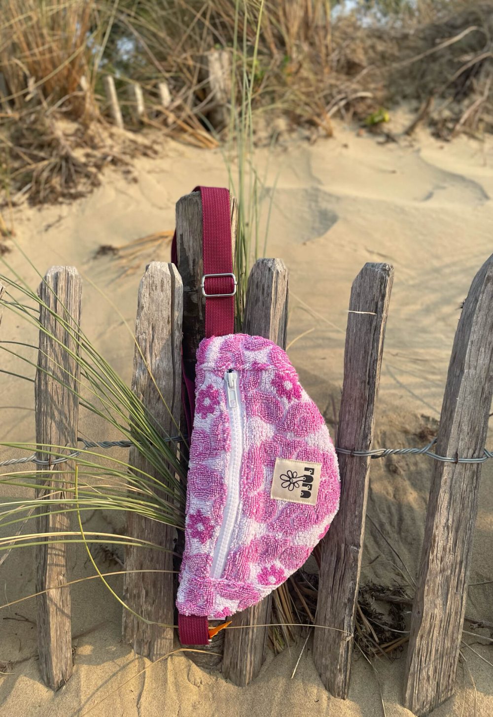 La baby banane retour de plage violette