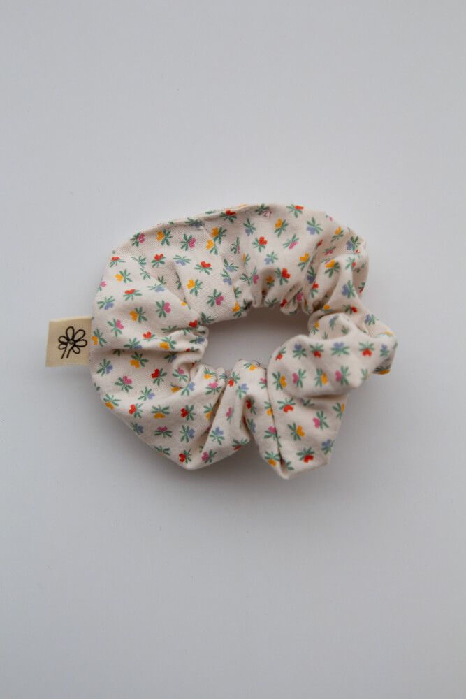 mini chouchou fleuri
