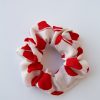 Blanc à pois rouge